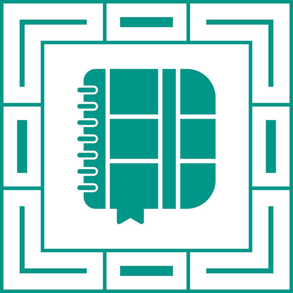 Notebook Vector Icon