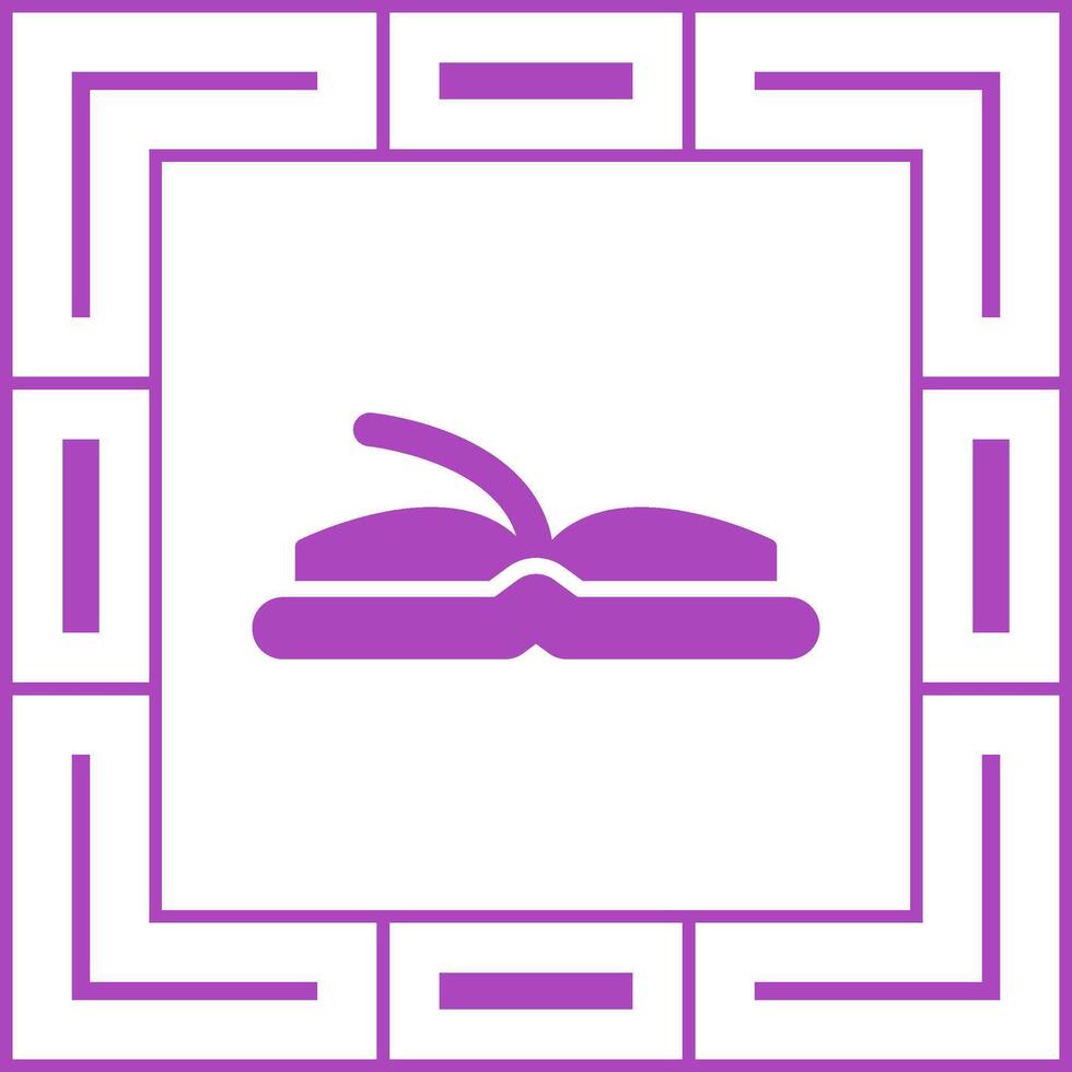 icono de vector de libro de lectura