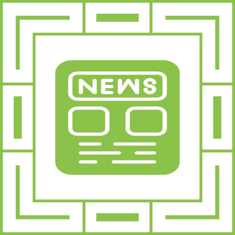 Newspaper Vector Icon