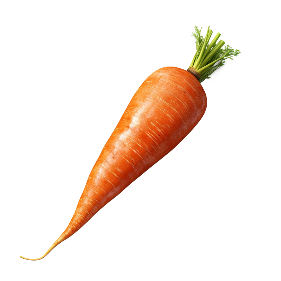 AI generated Carrot png isolated on transparent background