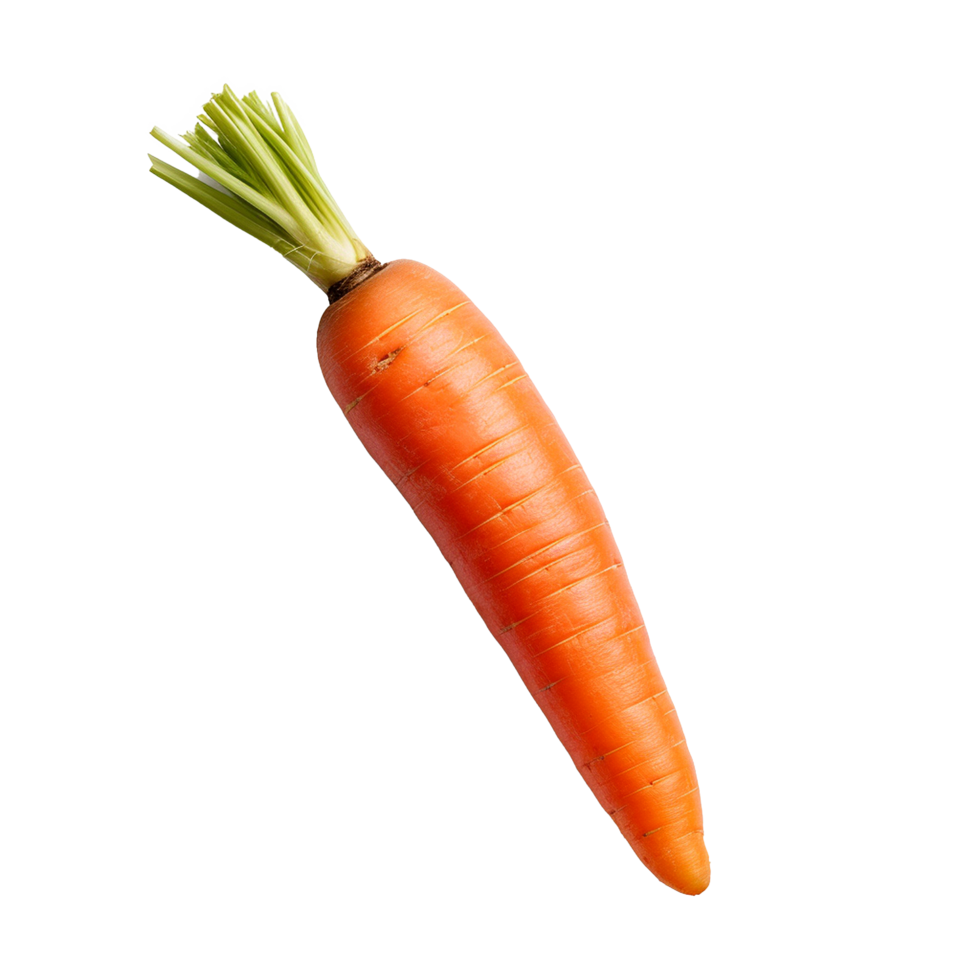AI generated Carrot png isolated on transparent background