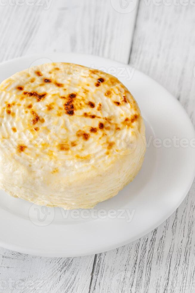 Baked Ricotta cheese photo