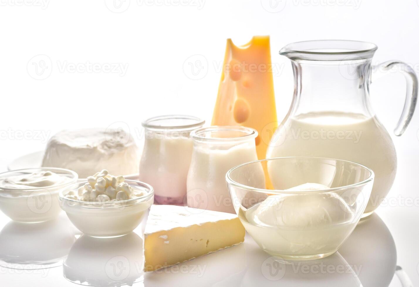 Dairy products set photo