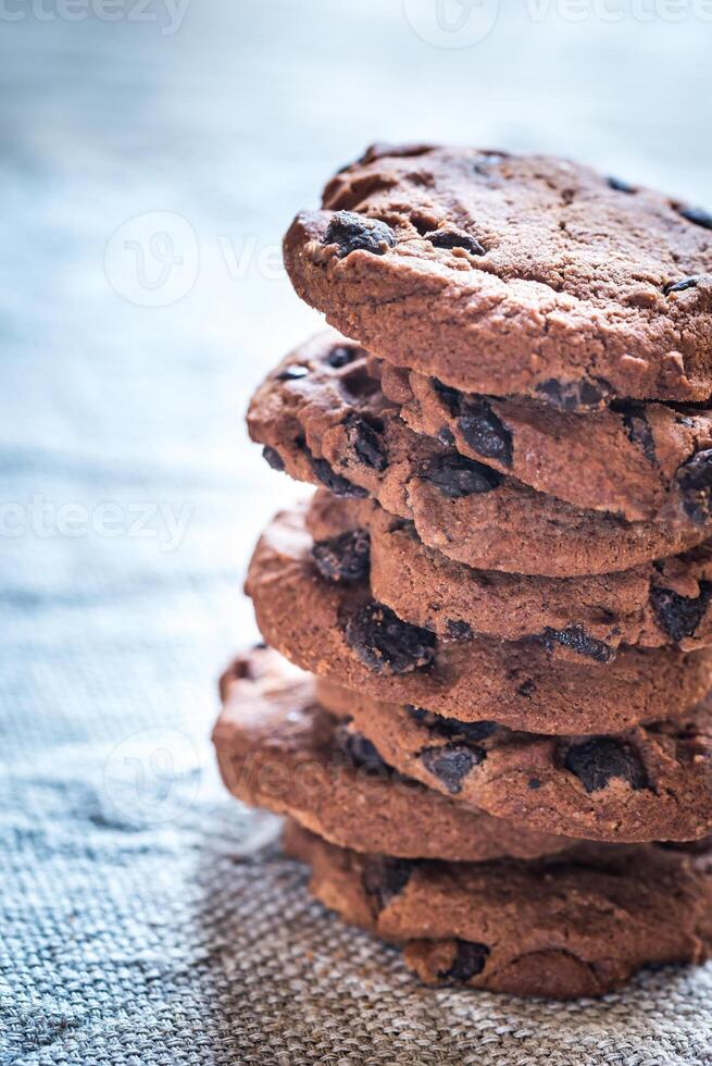 Chocolate chip cookies photo