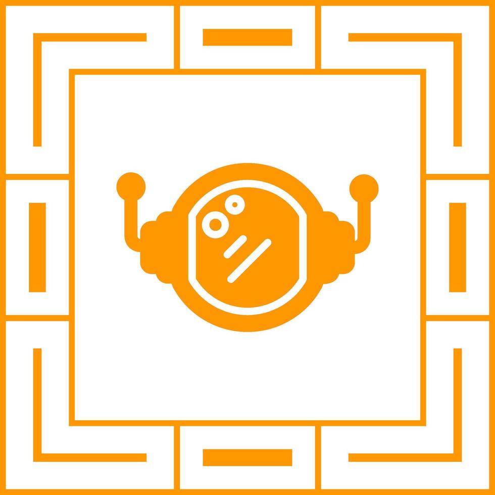 Astronaut Helmet Vector Icon