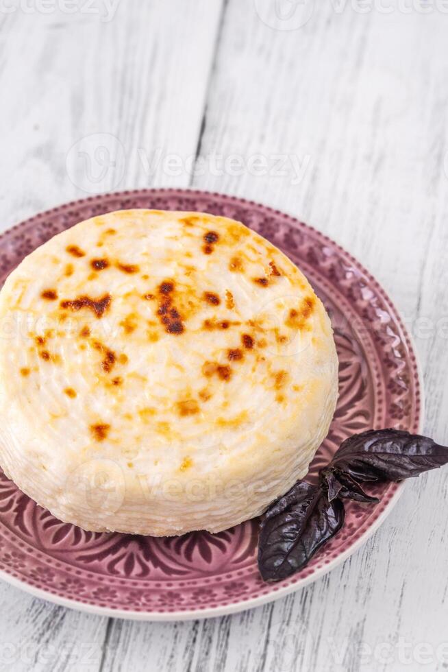 Baked Ricotta cheese photo