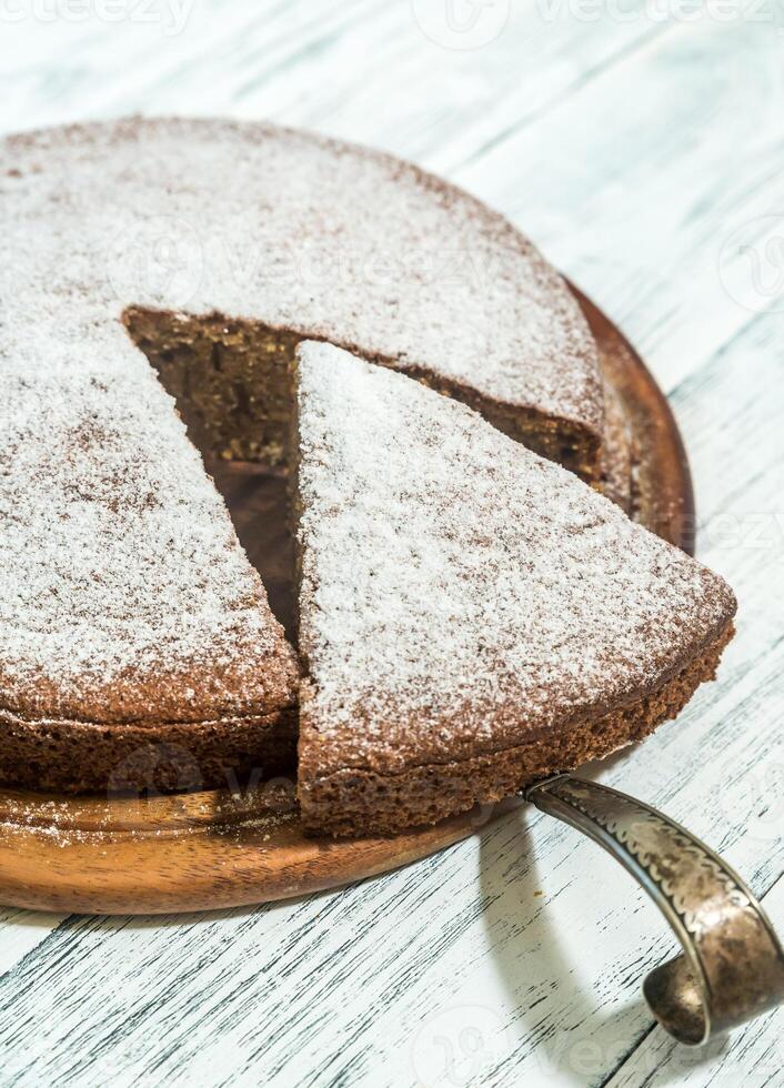 Amaretti pumpkin pie photo