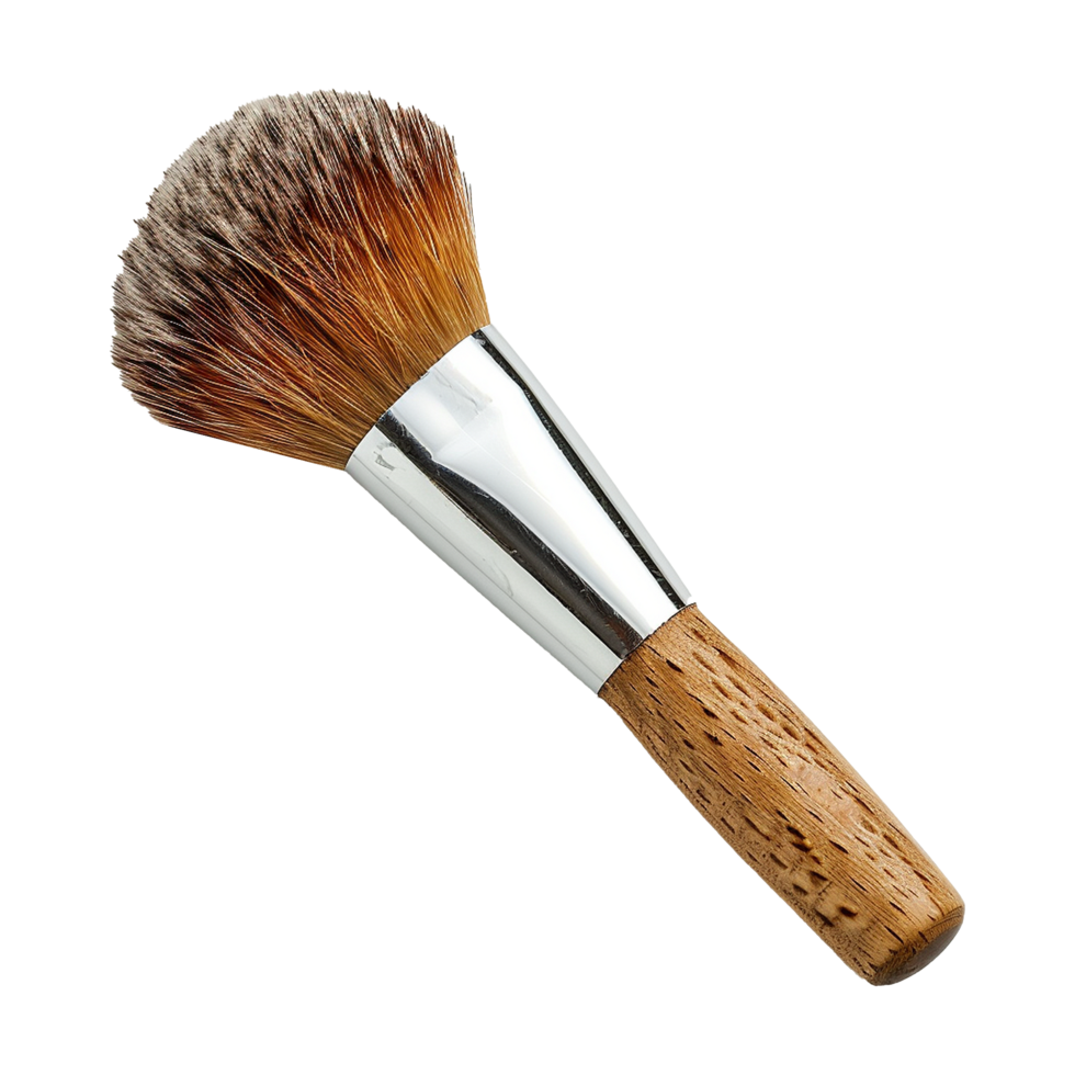 AI generated Makeup brush isolated on transparent background png