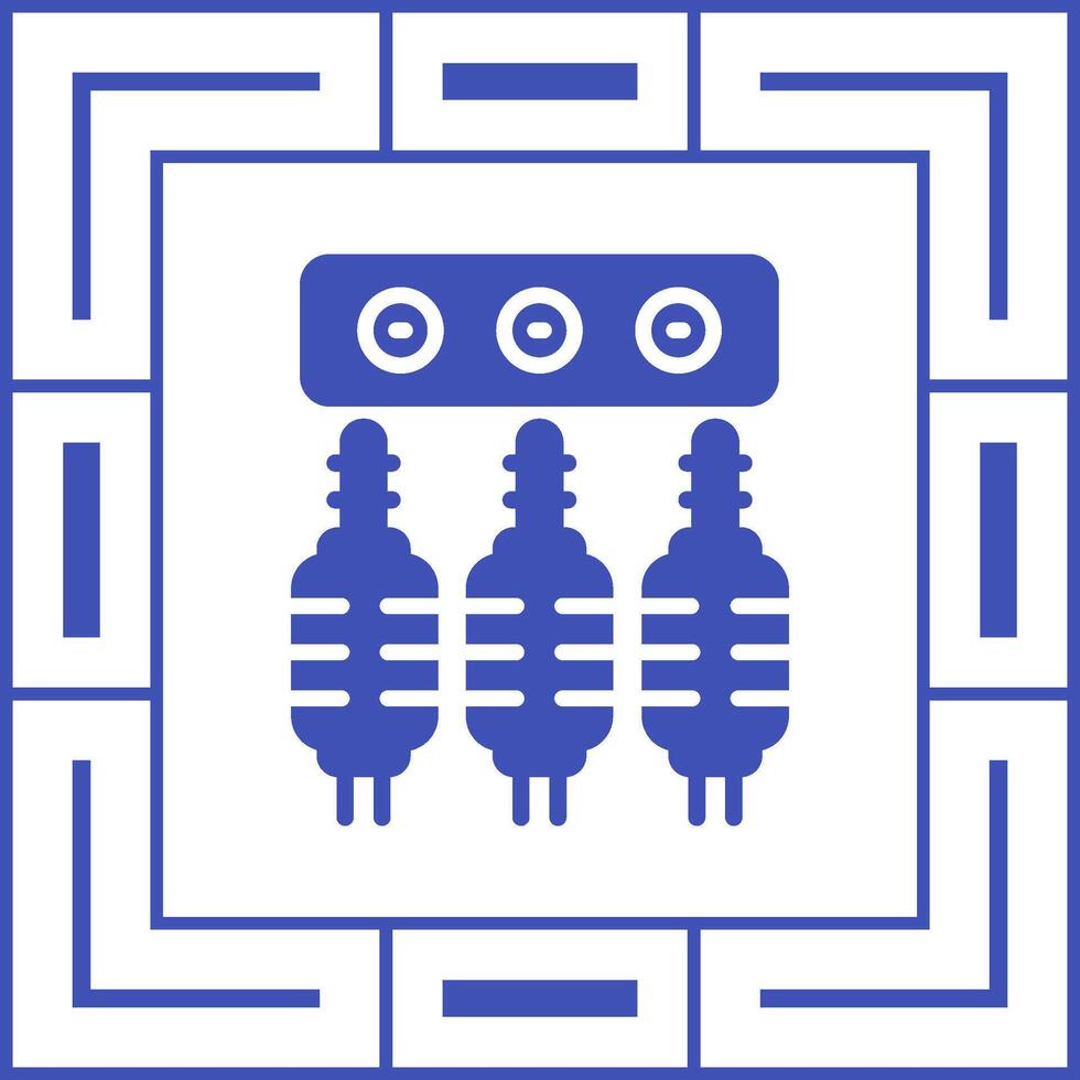 Jack conector vector icono