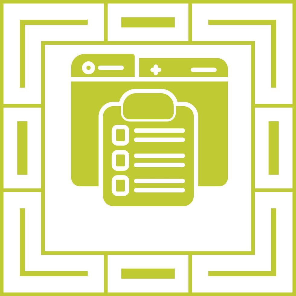 Checklist Vector Icon