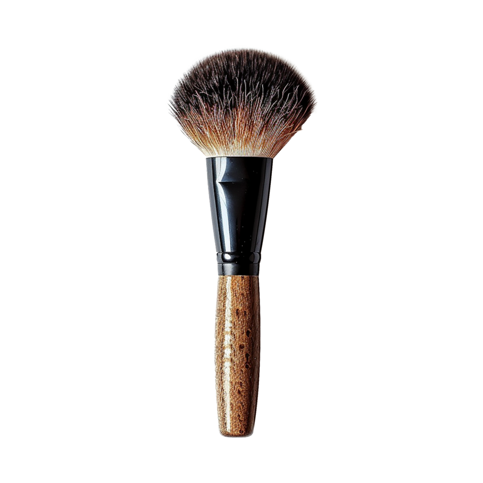 AI generated Makeup brush isolated on transparent background png