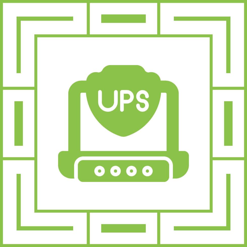 UPS Vector Icon
