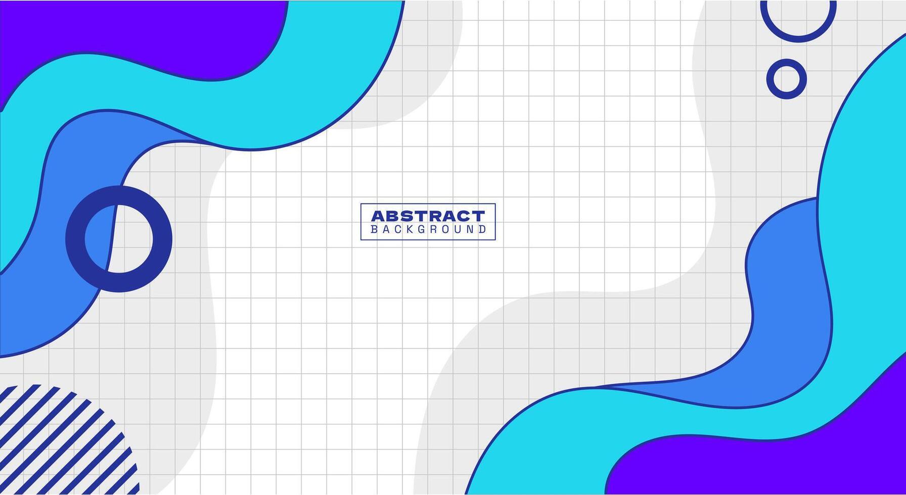 azul plano diseño geométrico antecedentes vector