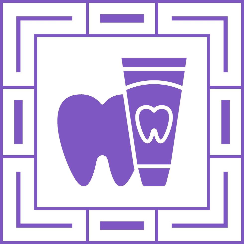 Toothpaste Vector Icon