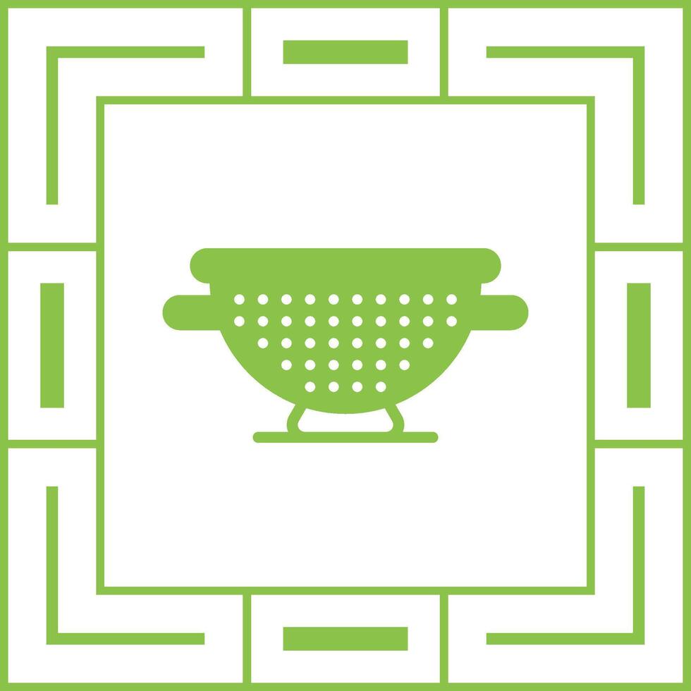 Colander Vector Icon