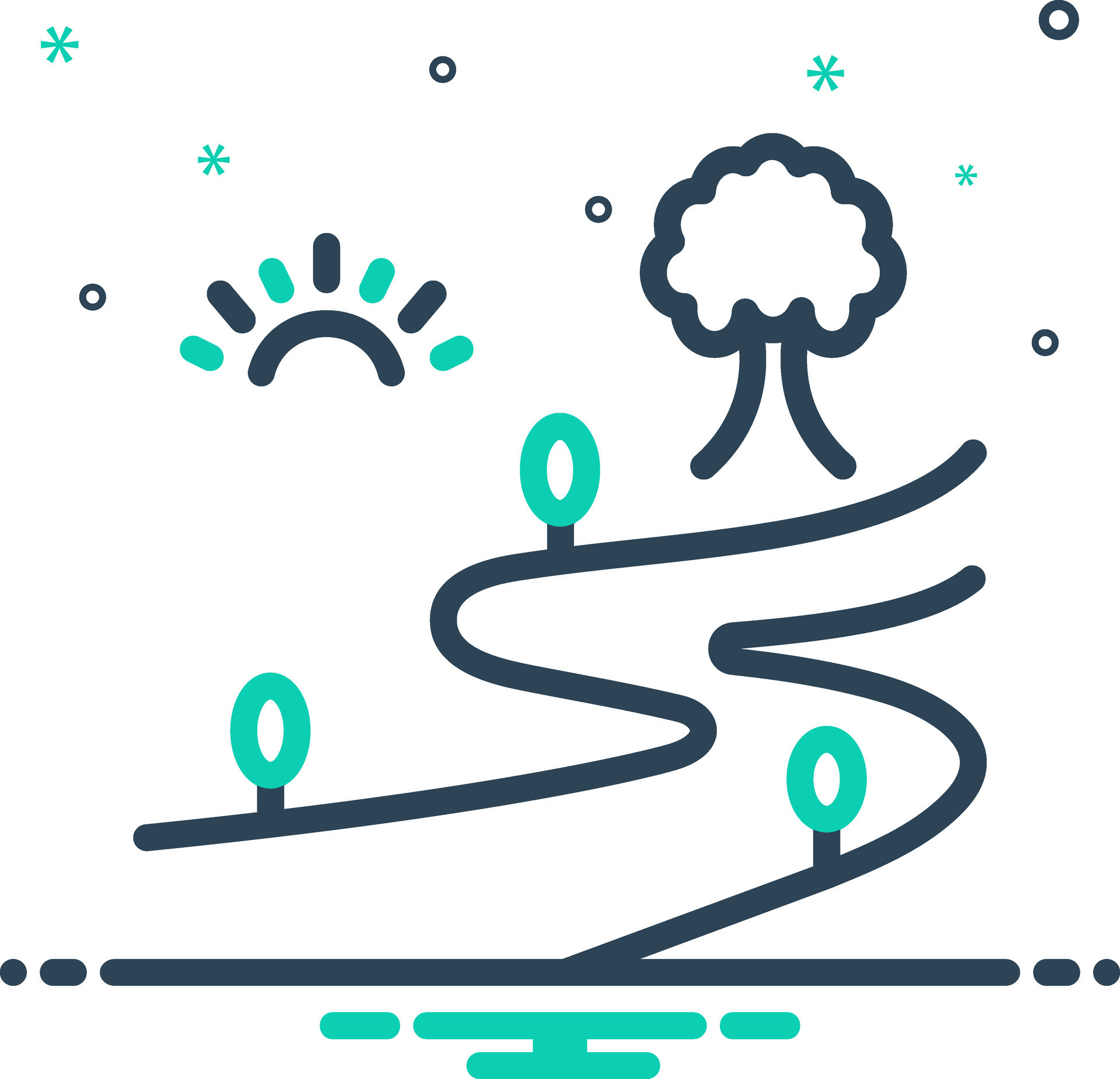 Vector mix icon for path 40321896 Vector Art at Vecteezy