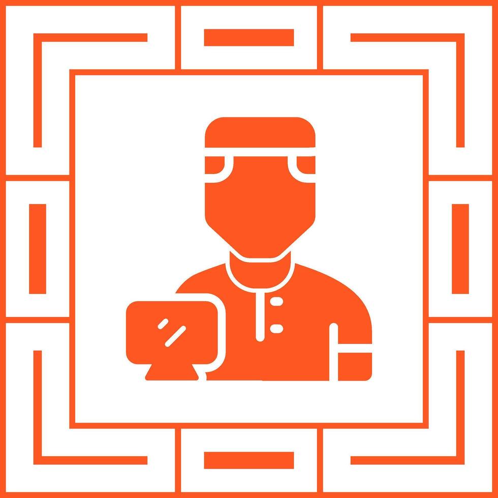 Working Man Vector Icon