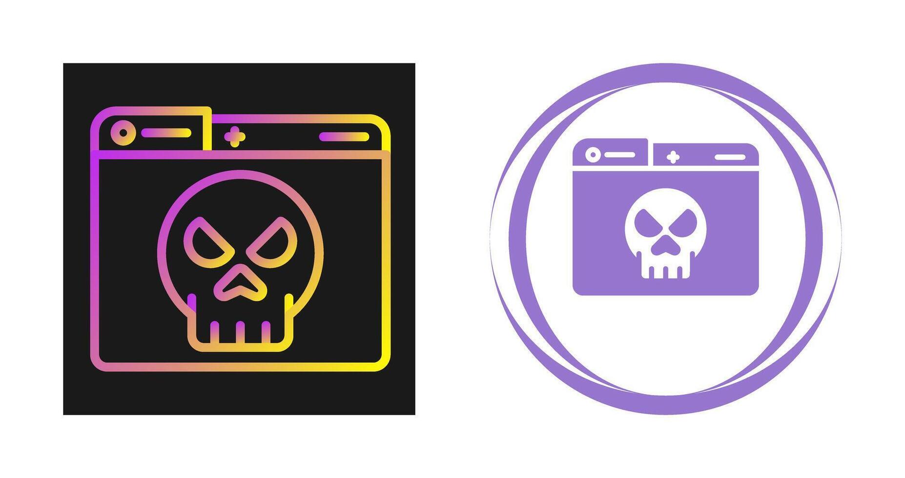 Dark Web Vector Icon