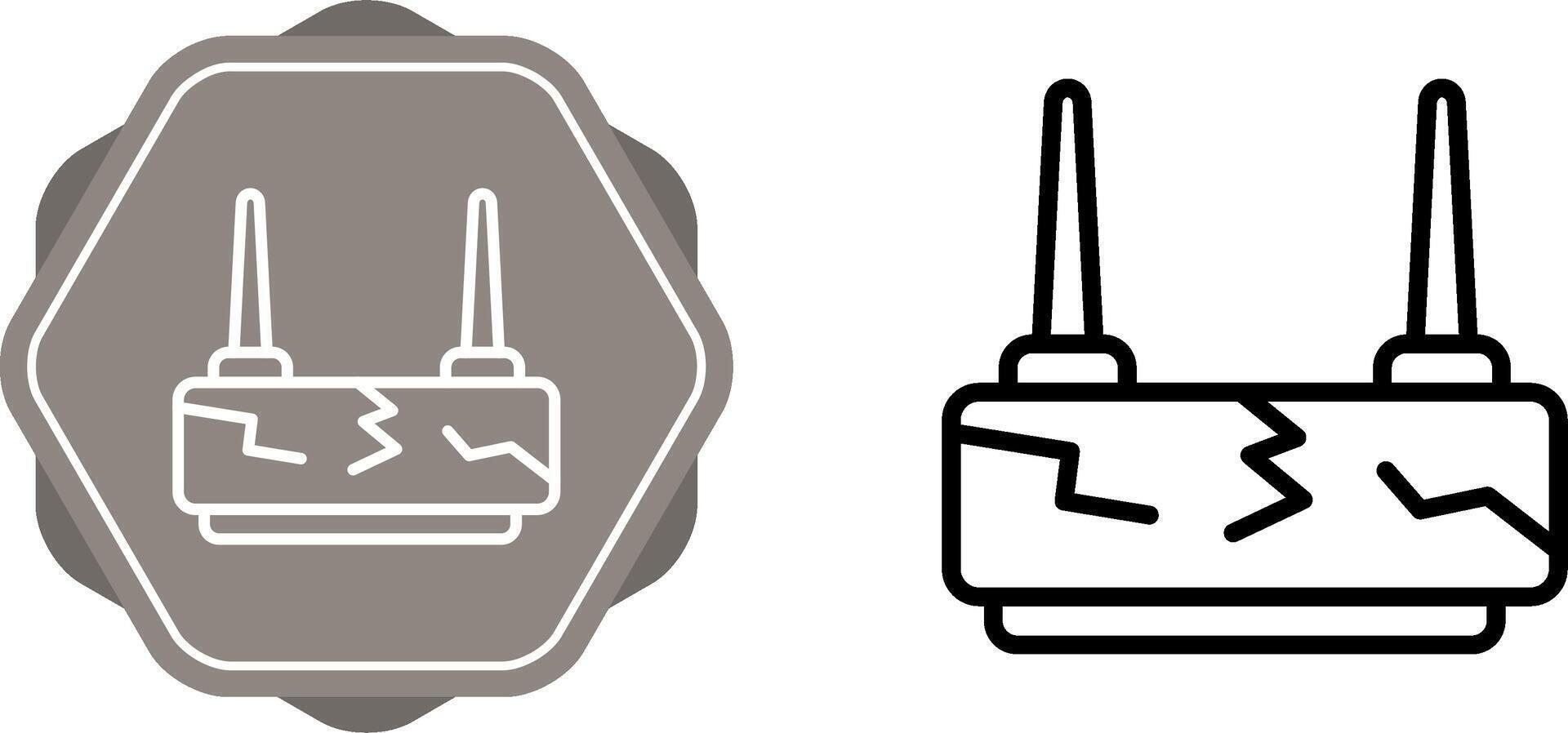 Router Device Vector Icon