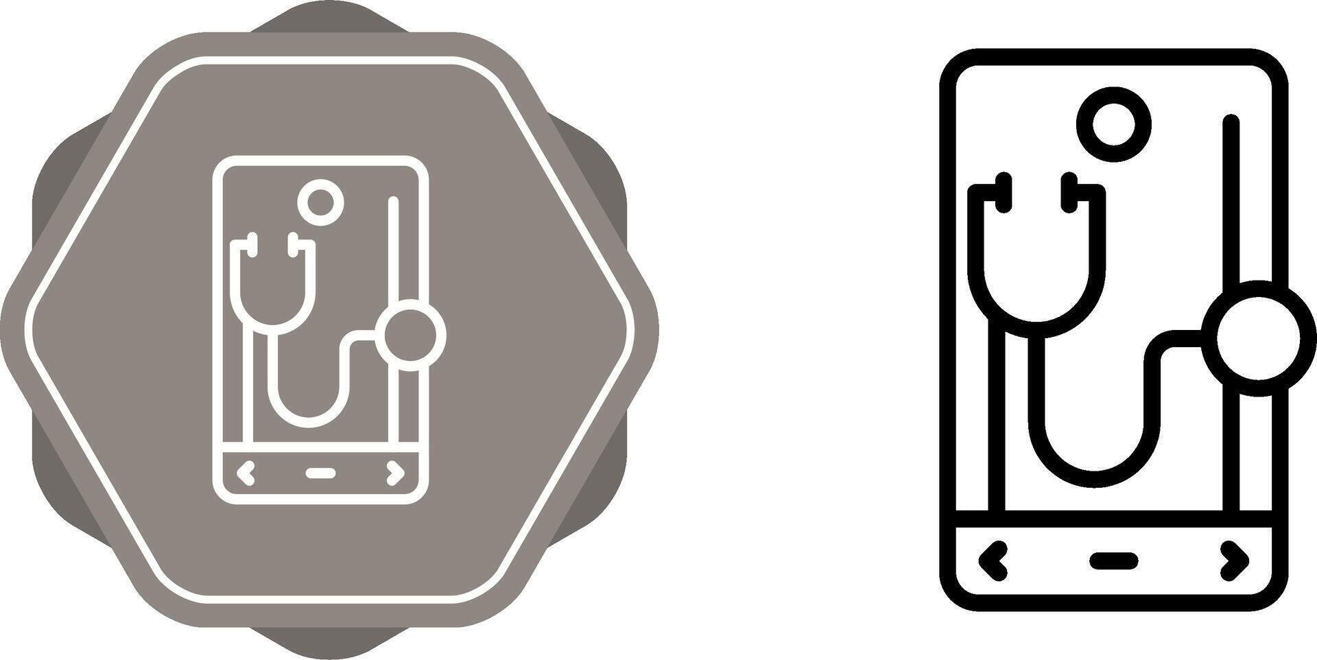 Phonendoscope Vector Icon