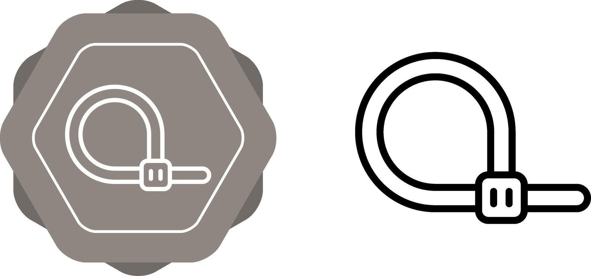 cable Corbata tensor vector icono
