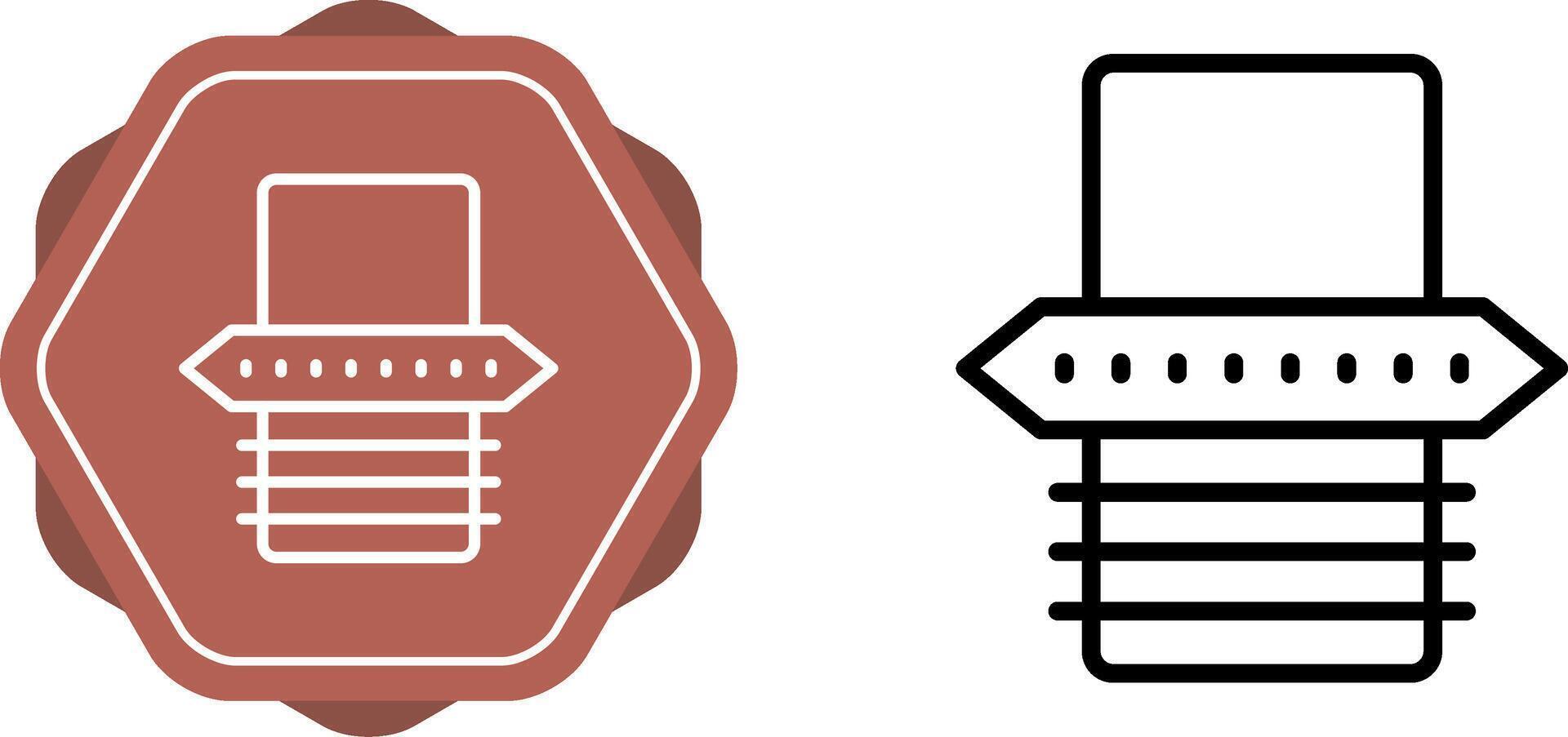 Conduit Adaptor Vector Icon