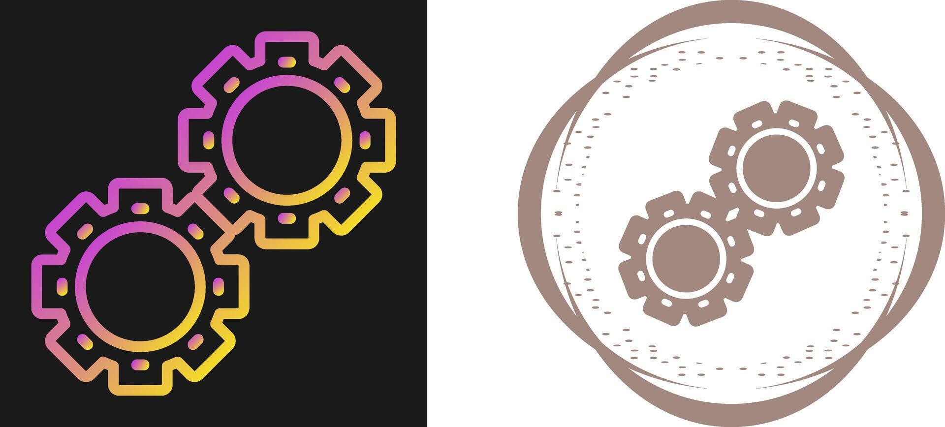 Gears Vector Icon