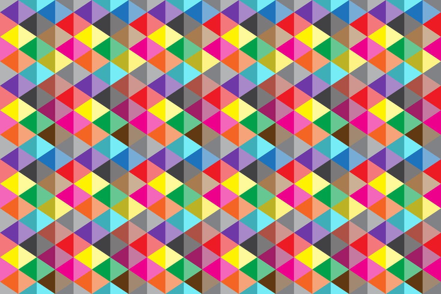 Colorful triangular abstract background, colored triangles, pixel mosaic, vector illustration