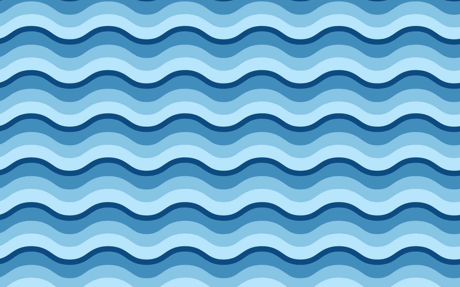 Wave pattern. Vector illustration.