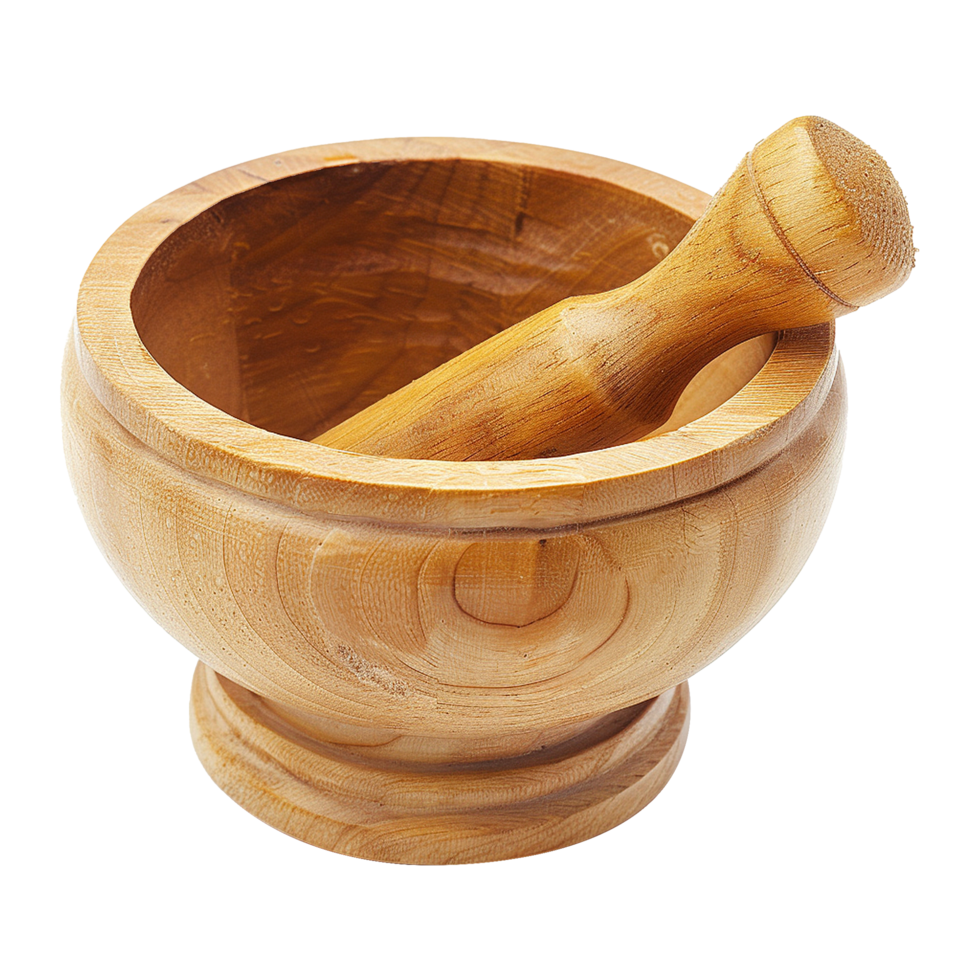 AI generated Pestle isolated on transparent background png