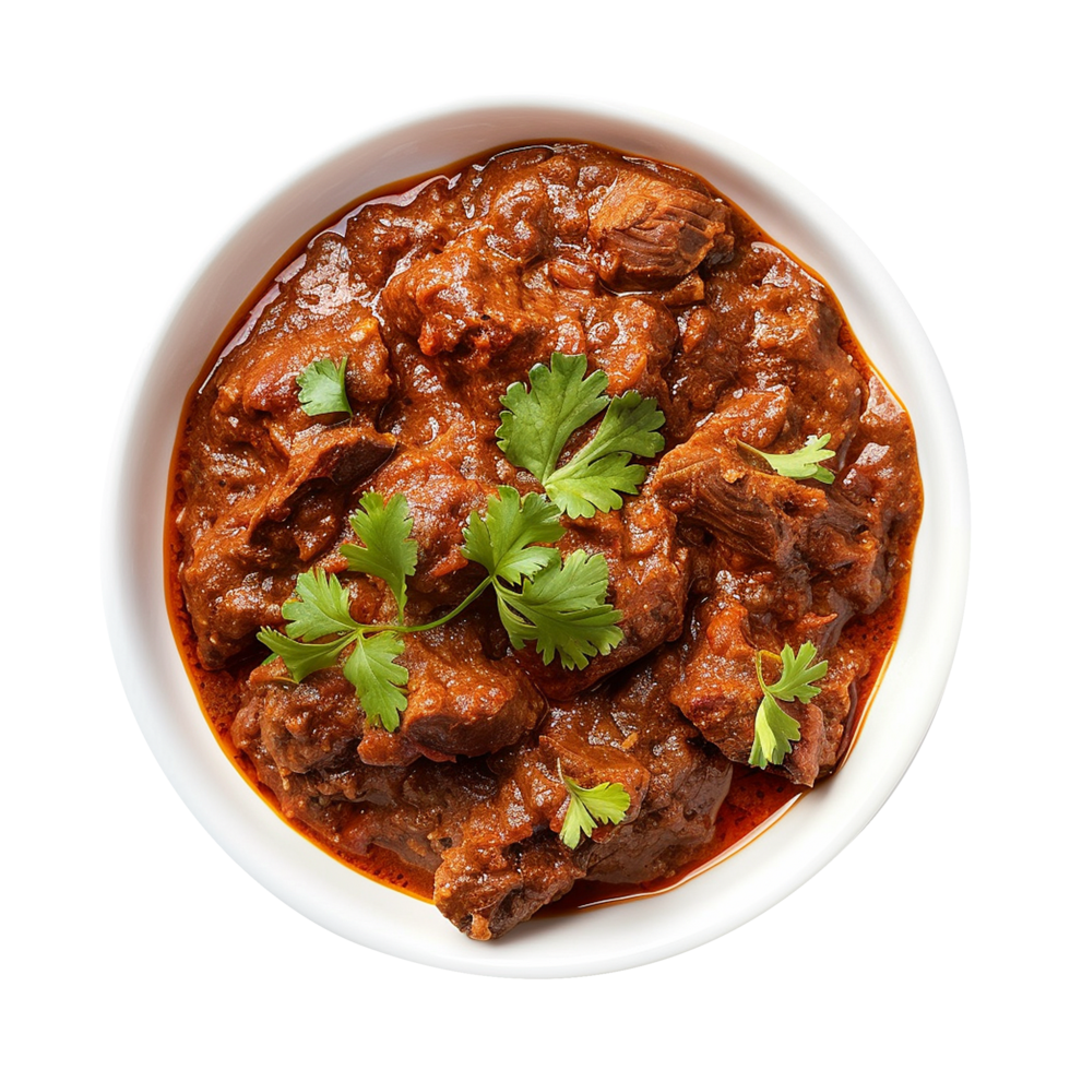AI generated Vindaloo isolated on transparent background png