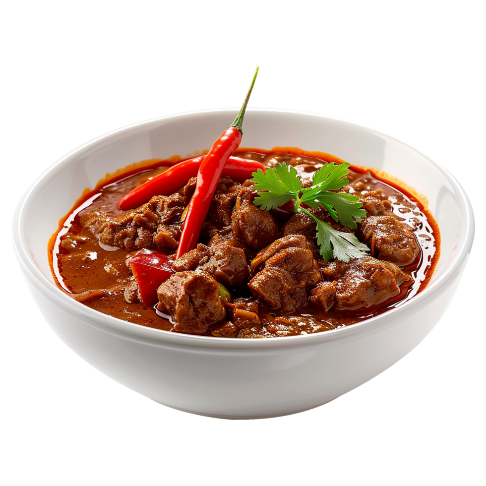 AI generated Vindaloo isolated on transparent background png