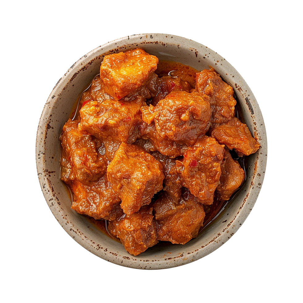 AI generated Vindaloo isolated on transparent background png