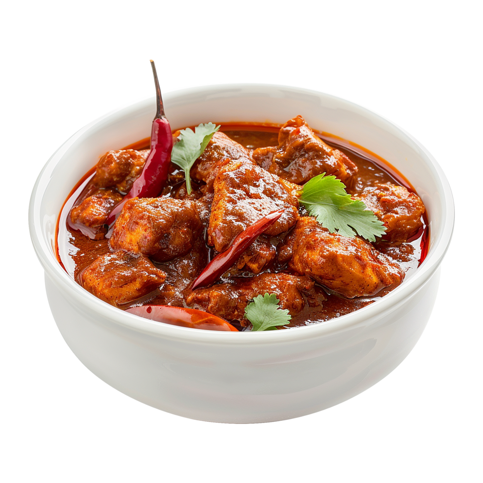 AI generated Vindaloo isolated on transparent background png