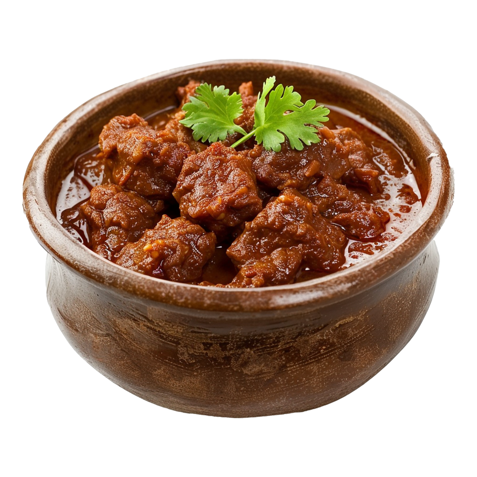 AI generated Vindaloo isolated on transparent background png