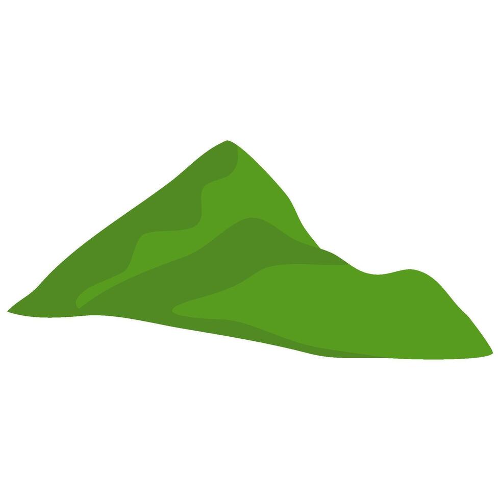 montaña ver paisaje vector