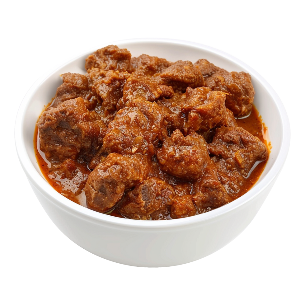 AI generated Vindaloo isolated on transparent background png