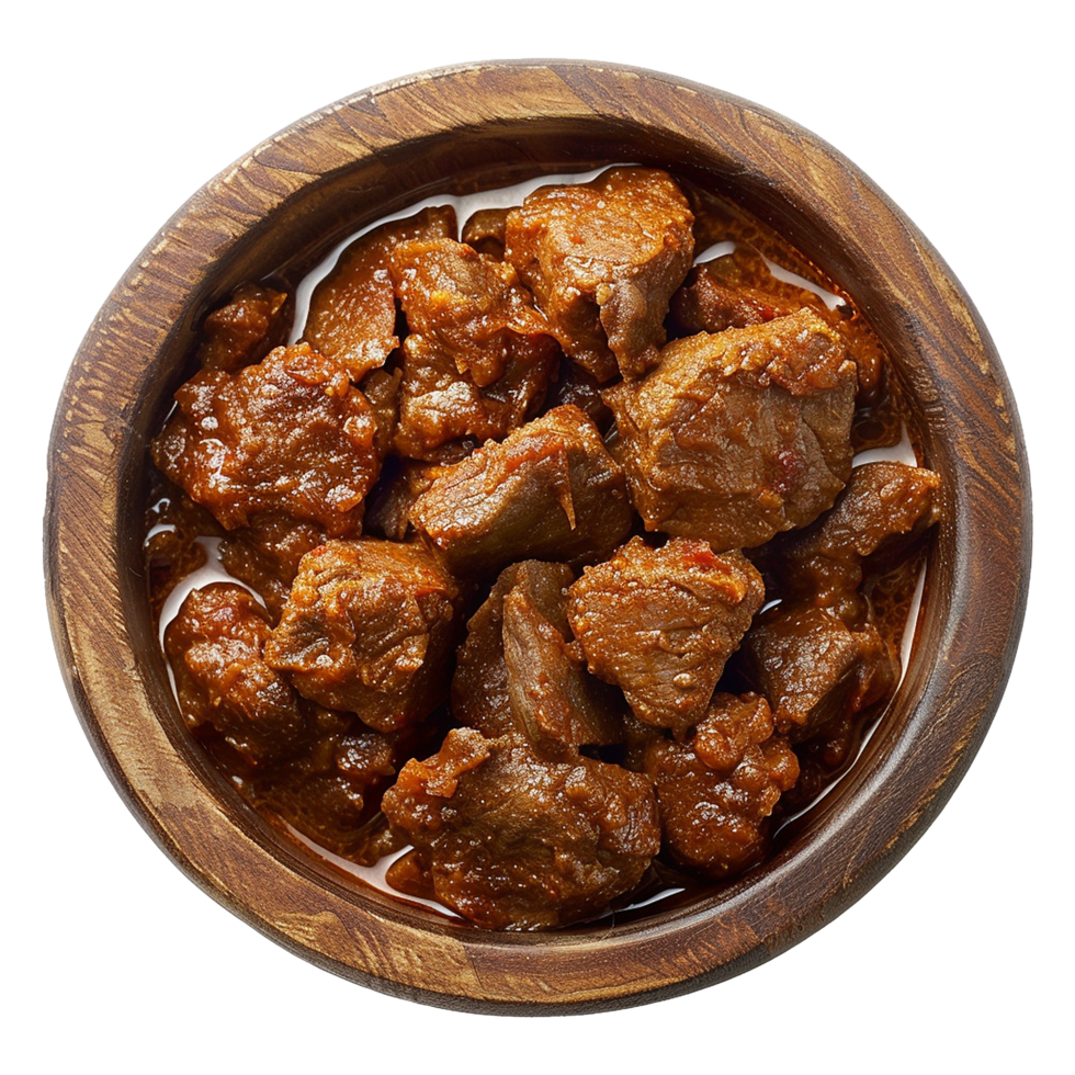 AI generated Vindaloo isolated on transparent background png