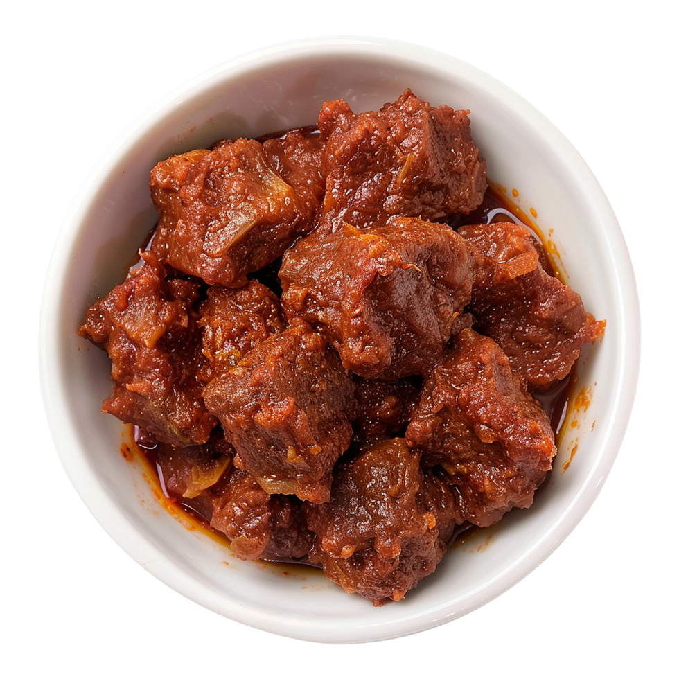 AI generated Vindaloo isolated on transparent background png