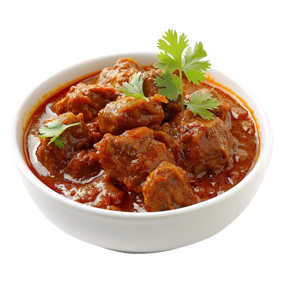 AI generated Vindaloo isolated on transparent background png