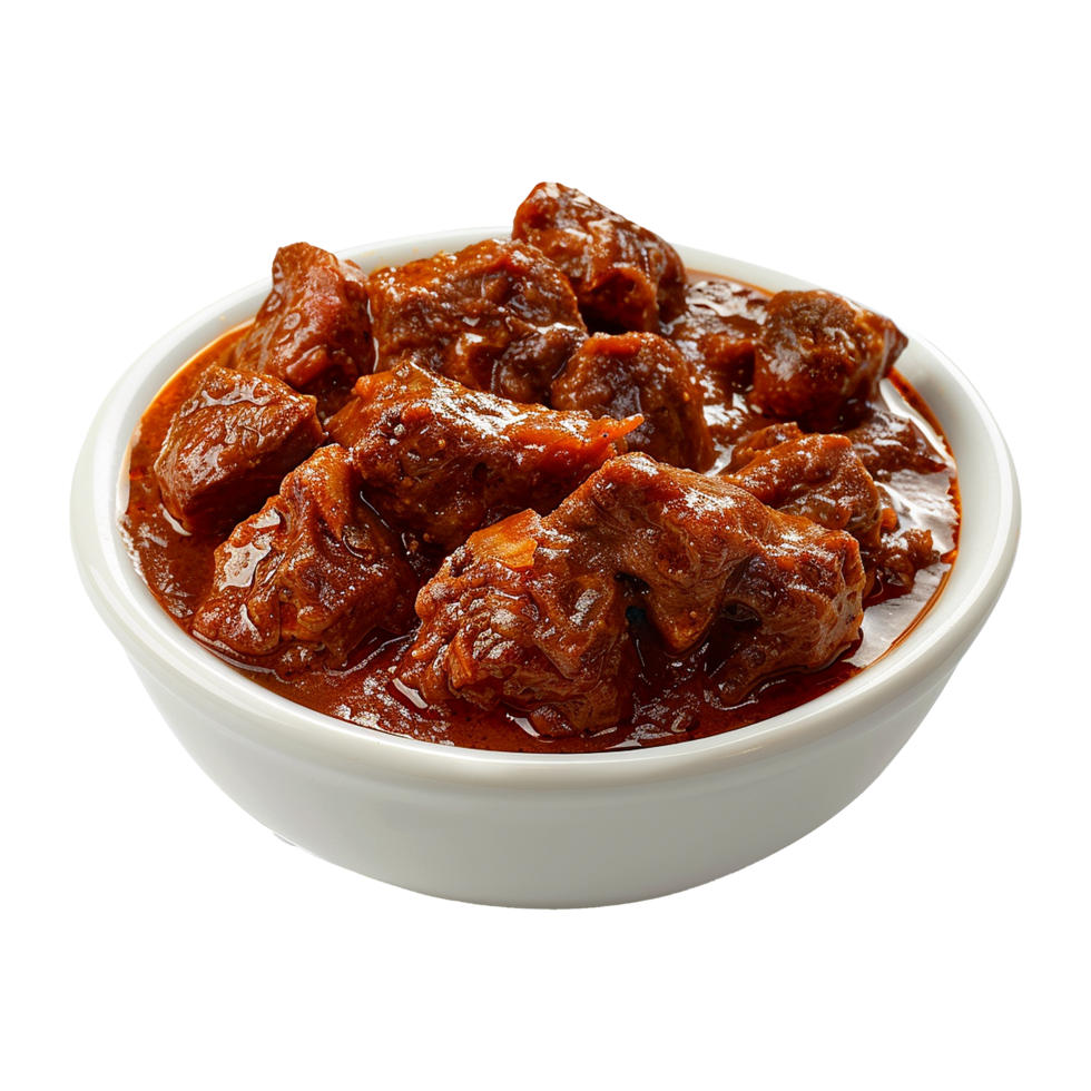 AI generated Vindaloo isolated on transparent background png
