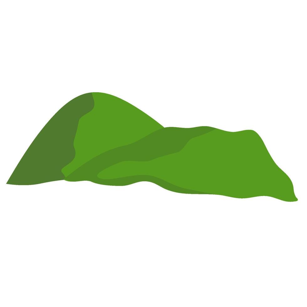 montaña ver paisaje vector