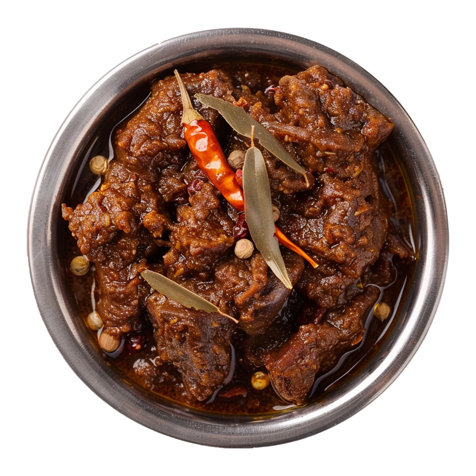 AI generated Vindaloo isolated on transparent background png