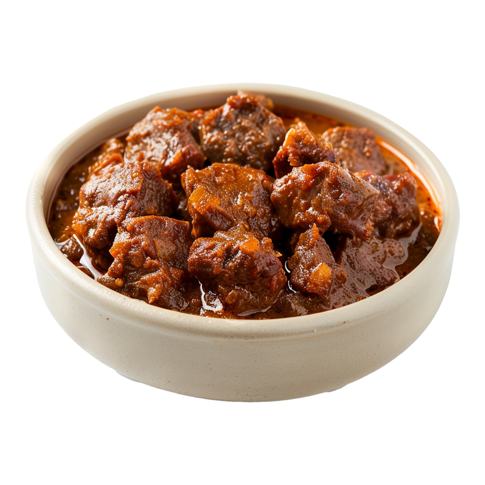 AI generated Vindaloo isolated on transparent background png