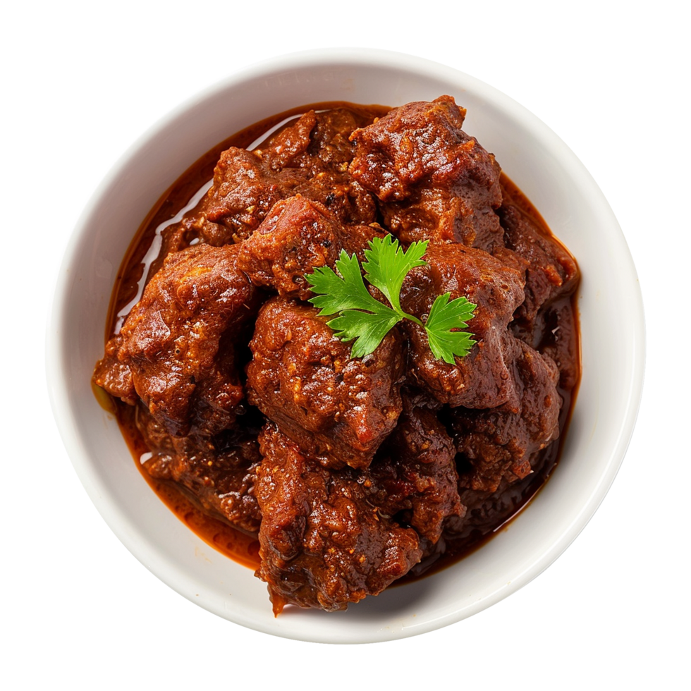 AI generated Vindaloo isolated on transparent background png