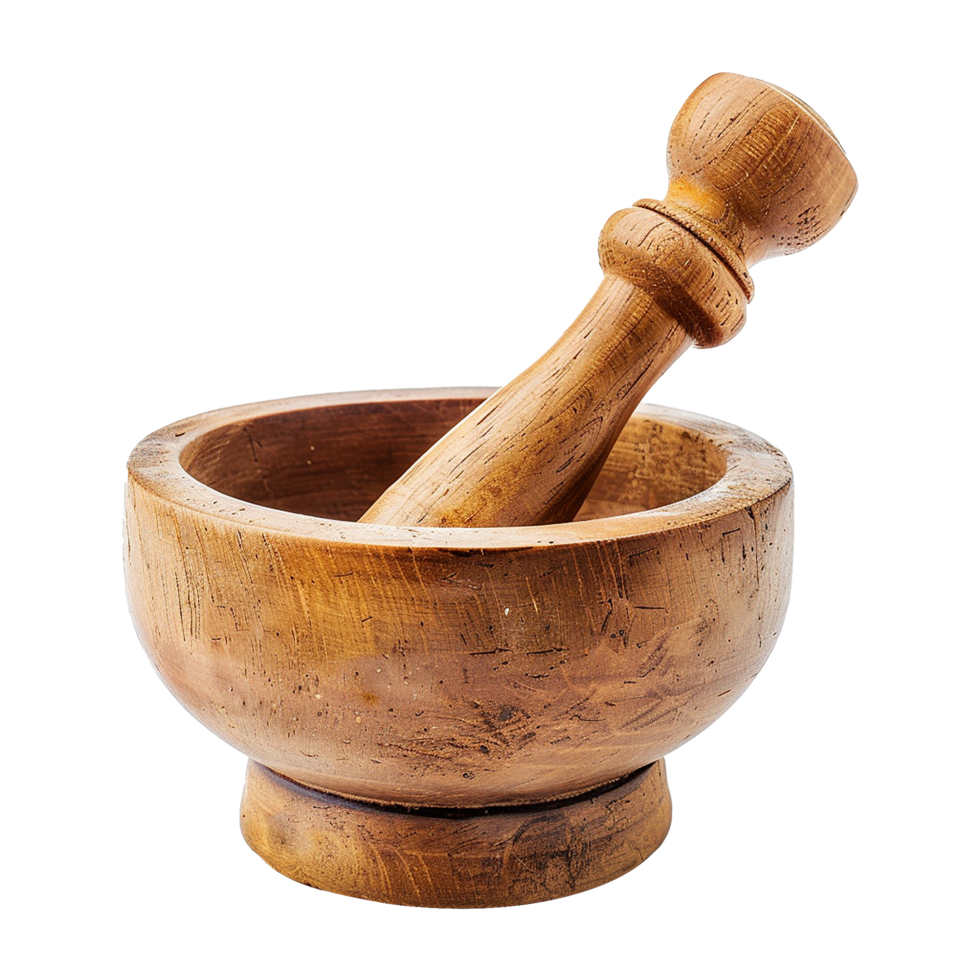 AI generated Pestle isolated on transparent background png