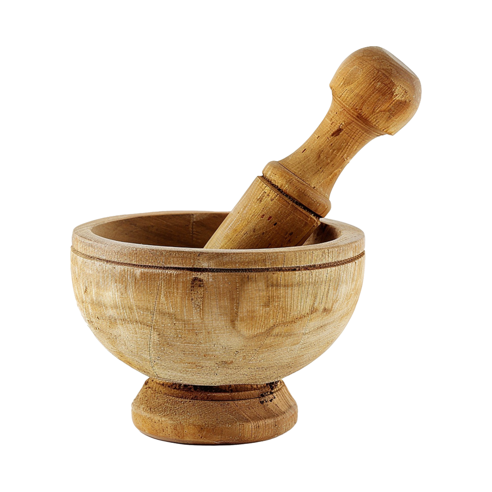 AI generated Pestle isolated on transparent background png