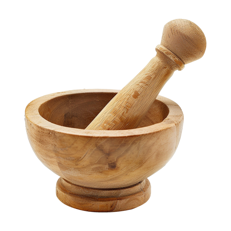 AI generated Pestle isolated on transparent background png