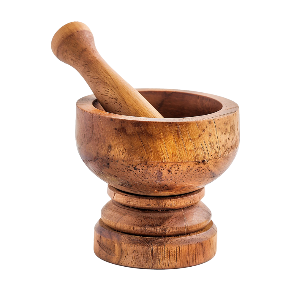 AI generated Pestle isolated on transparent background png