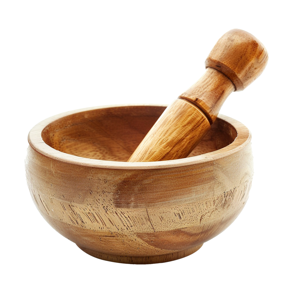 AI generated Pestle isolated on transparent background png